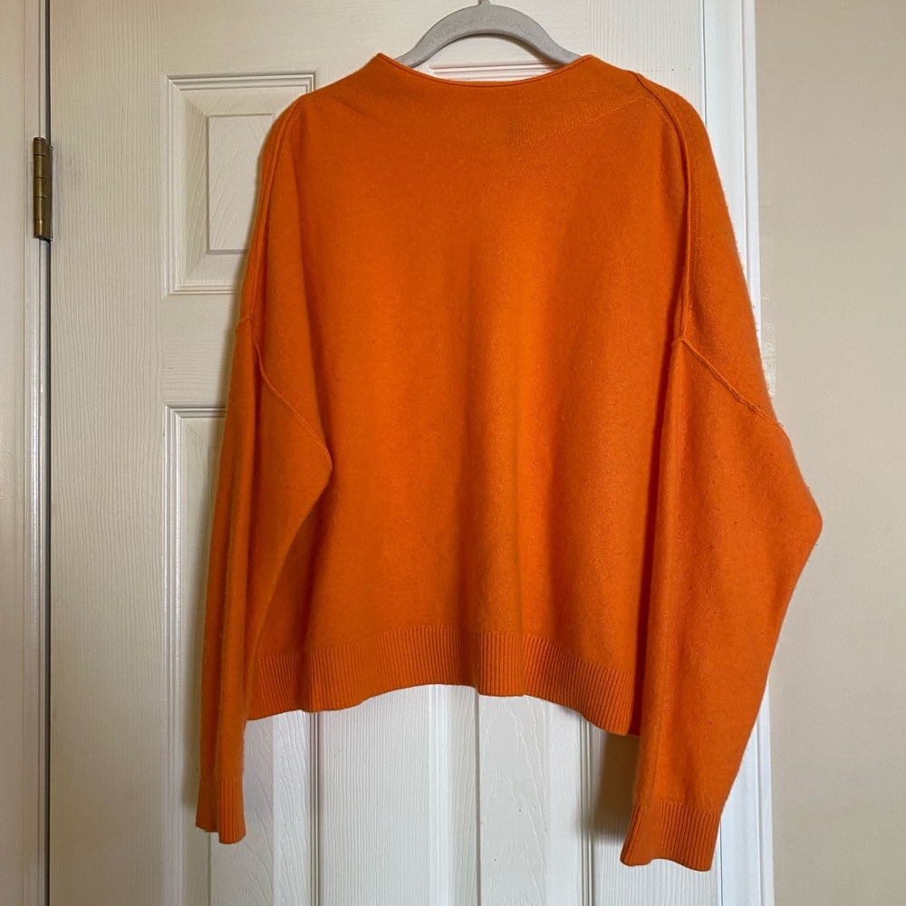 Anthropologie Alani Cashmere Mock Neck Sweater